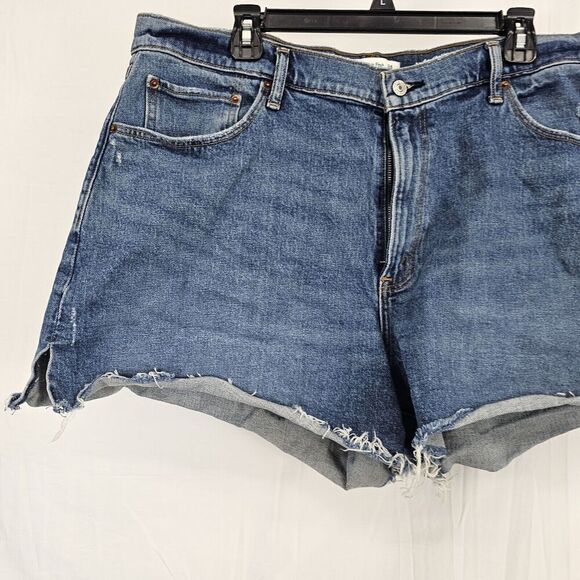 Abercrombie & Fitch Curve Love The 4" Mom Short High Rise Plus Size Womens 34/18 - Picture 3 of 6